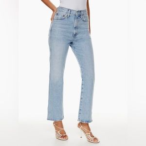 Agolde pinch waist kick flare jeans